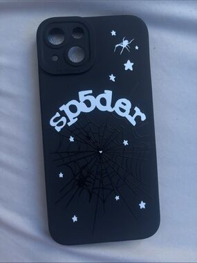 sp5der Black Spider Web iPhone Case